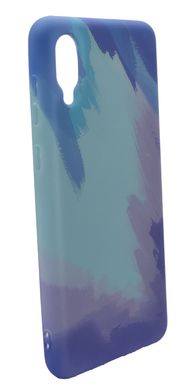 Силіконовий чохол WAVE Watercolor для Samsung A02 blue (TPU)