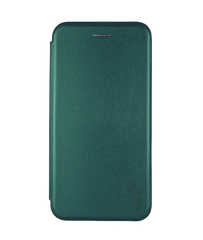 Чехол книжка Original кожа для Xiaomi Redmi Note 13 Pro 4G dark green (4you)