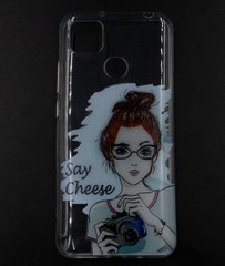Силіконовий чохол MyPrint для Xiaomi Redmi 9C girl/say cheese