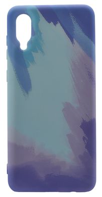 Силіконовий чохол WAVE Watercolor для Samsung A02 blue (TPU)
