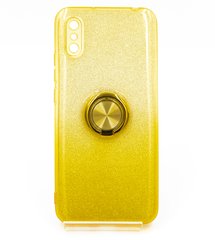 Силиконовый чехол SP Shine для Xiaomi Redmi 9A yellow ring for magnet