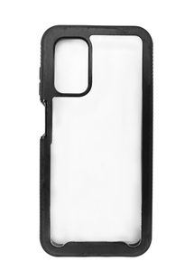 Чохол Shockproof Black Frame для Samsung A13 4G black clear протиударний