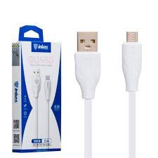 USB кабель Inkax CK-58 micro 1m 2.4A white
