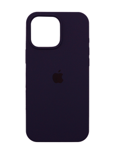 Силіконовий чохол Full Cover для iPhone 16 Pro elderberry
