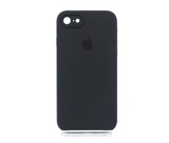 Силиконовый чехол Full Cover Square для iPhone 7/8 dark gray Camera Protective