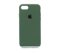 Силиконовый чехол Full Cover для iPhone 7/8 dark green