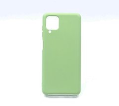 Силіконовий чохол Full Cover для Samsung A12/M12 green без logo