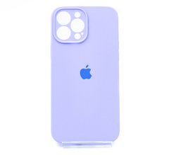 Силіконовий чохол Full Cover для iPhone 13 Pro Max lilac(dasheen) Full Camera