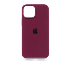 Силіконовий чохол Full Cover для iPhone 13 mini marsala
