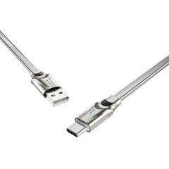 USB кабель Borofone BU12 Synergy Type-C 3A/1.2m silver