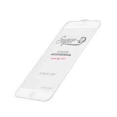 Защитное стекло SuperD для iPhone 7+/8+ white