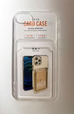 Накладка Card Case для iPhone 7/8 1.5mm clear