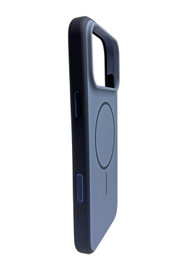 Чехол Fibra Double Side with MagSafe для iPhone 17 Pro blue