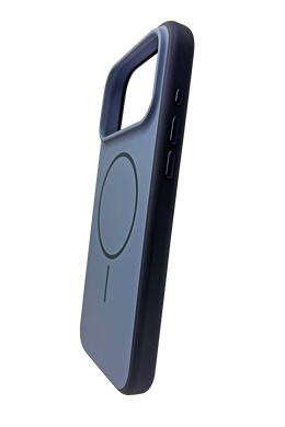 Чехол Fibra Double Side with MagSafe для iPhone 17 Pro blue
