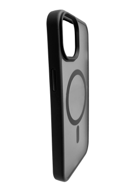 Чехол Fibra Metal Buttons with MagSafe для iPhone 13/14 black