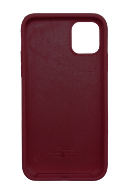 Силиконовый чехол Full Cover для iPhone 11 plum