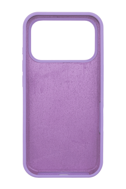 Силиконовый чехол Full Cover для iPhone 17 light lilac (glycine)