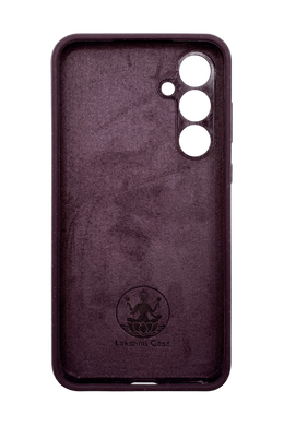 Силиконовый чехол Full Cover Lakshmi для Samsung A35 plum (AAA) Full Camera без logo