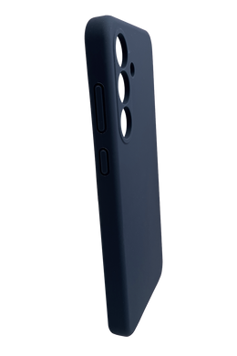 Силіконовий чохол Full Cover Lakshmi для Samsung S25 FE midnight blue (AAA) Full Camera без logo