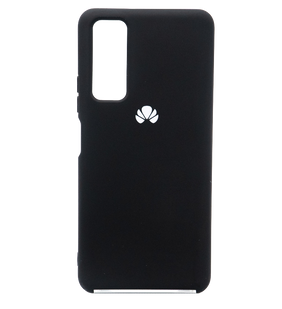 Силиконовый чехол Full Cover для Huawei P Smart 2021 black