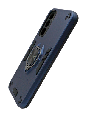 Чохол SP Transformer Ring for Magnet для Samsung A34 4G dark blue протиударний Full Camera