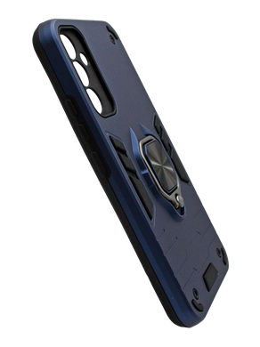 Чохол SP Transformer Ring for Magnet для Samsung A34 4G dark blue протиударний Full Camera