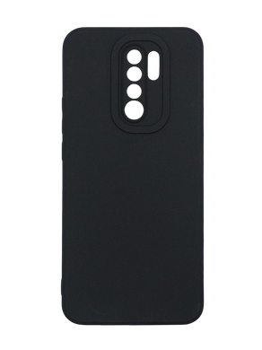 Силиконовый чехол SMTT для Xiaomi Redmi 9 black Full Camera