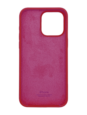 Силіконовий чохол Full Cover для iPhone 15 Pro raspberry