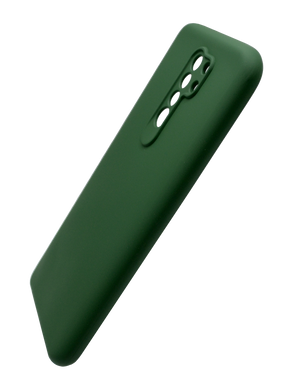 Силіконовий чохол Full Soft для Xiaomi Redmi 9 dark green Full camera