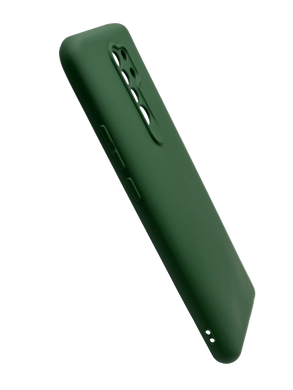 Силіконовий чохол Full Soft для Xiaomi Redmi 9 dark green Full camera