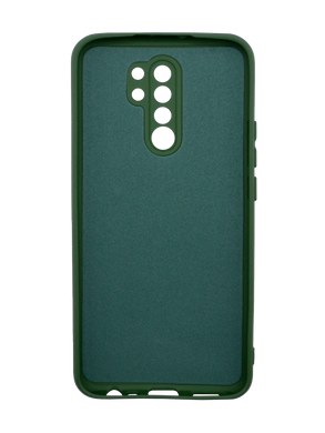 Силіконовий чохол Full Soft для Xiaomi Redmi 9 dark green Full camera