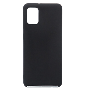 Силіконовий чохол Soft Feel для Samsung A31/A315 black