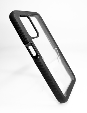 Чохол Shockproof Black Frame для Samsung A13 4G black clear протиударний