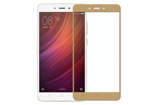 Защитное стекло для Xiaomi Redmi Note 4X S\S Gold