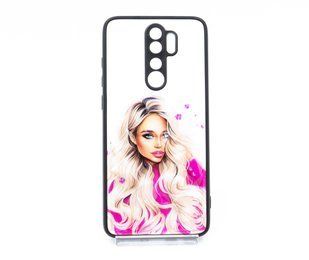 TPU+PC чохол Prisma Ladies для Xiaomi Redmi Note 8 Pro pink