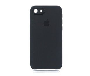 Силиконовый чехол Full Cover Square для iPhone 7/8 dark gray Full Camera