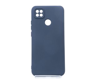 Силіконовий чохол Full Cover для Xiaomi Redmi 10A/9C midnight blue без logo Full Camera