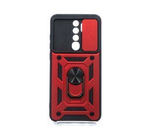 Чохол Camshield Serge Ring для Xiaomi Redmi Note 8 Pro red противоударный шторка/защ.кам
