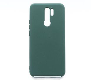 Силіконовий чохол Full Cover для Xiaomi Redmi 9 green Full Camera без logo