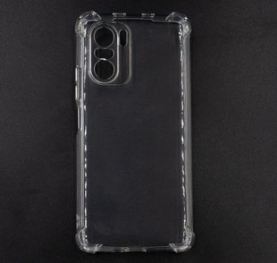 Чохол (TPU) Getman Ease logo для Xiaomi Poco F3/Mi 11i/Redmi K40/K40Pro/K40+ clear з посил.кутами