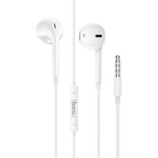 Навушники Hoco M101 з мікрофоном white