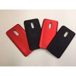 Силиконовый чехол Oucase "SKIN LIFE MAT" для Xiaomi Redmi Note 4X red