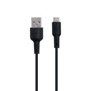 USB кабель Borofone BX30 Silicone Type-C 3A/1m black
