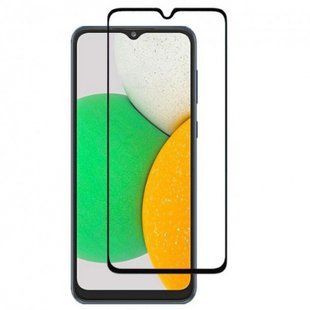 Захисне 2.5D скло Full Coverage для Samsung A03 Core black Glasscove