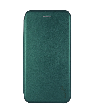 Чехол книжка Original кожа для Xiaomi Redmi Note 13 Pro 4G dark green (4you)