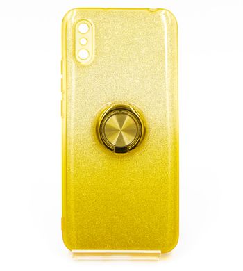 Силіконовий чохол SP Shine для Xiaomi Redmi 9A yellow ring for magnet