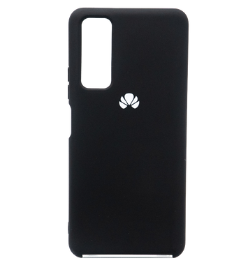 Силиконовый чехол Full Cover для Huawei P Smart 2021 black