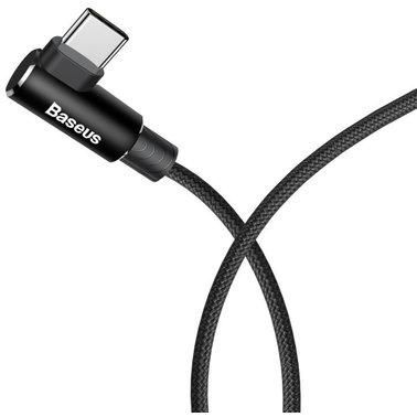 USB кабель Baseus CATMVP-B MVP Elbow for Type-C 2A/2m black
