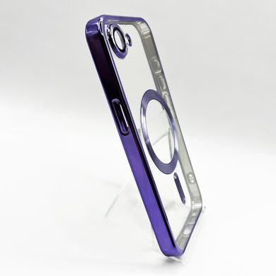 Чехол Metal Matte with MagSafe для iPhone 16e light purple Full Camera