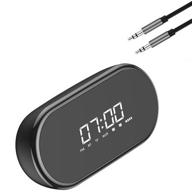 Колонка BASEUS Bluetooth Speaker Encok E09 + часы